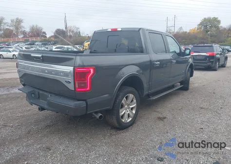 2015 Ford F-150 Platinum z USA, uszkodzony, nr VIN 1FTEW1EG8FFC25496